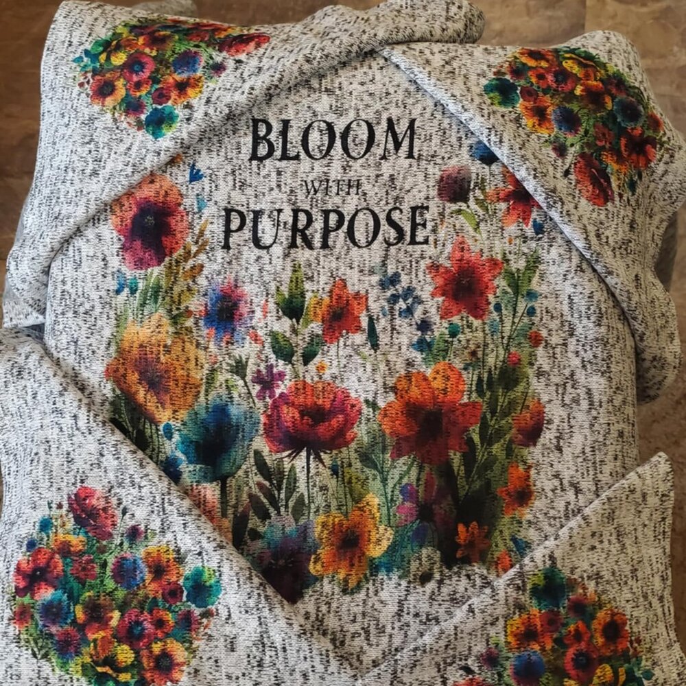 Bloom with Purpose Blanket